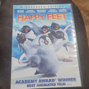 Happy feet wide screen dvd movie Robin williams